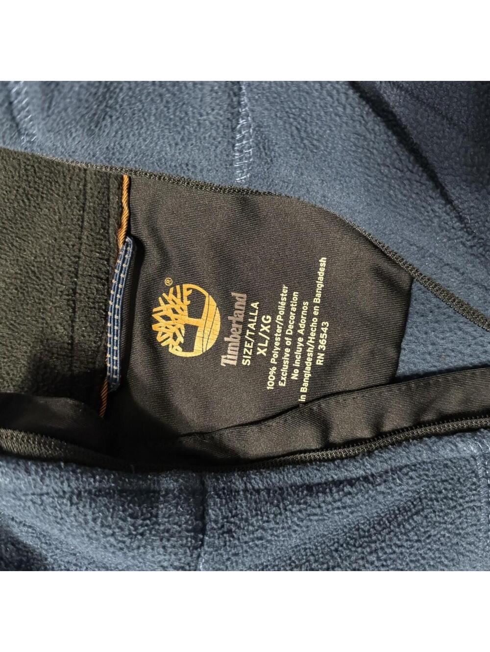 Timberland Fleece Jacket Blue Mens XL - Picture 4 of 8